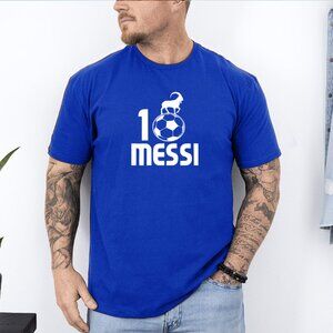 Lionel Messi Heat Pressed Graphic Tee | Men’s Soccer Shirt S-2XL